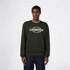 Men’s Sweatshirt without Hood Champion Graphic Shop Dark green Military green