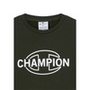 Men’s Sweatshirt without Hood Champion Graphic Shop Dark green Military green
