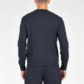 Men’s Sweatshirt without Hood John Smith Fomal Dark blue Navy Blue