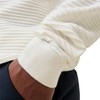 Men’s Sweatshirt without Hood Jack & Jones Jjotto Knit Crew Neck White