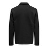Men’s Sweatshirt without Hood Only & Sons Onsdawson Reg Halfzip Sweat Black