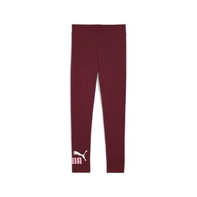 Lasten urheilulegginsit Puma Essentials 2 Tummanpunainen