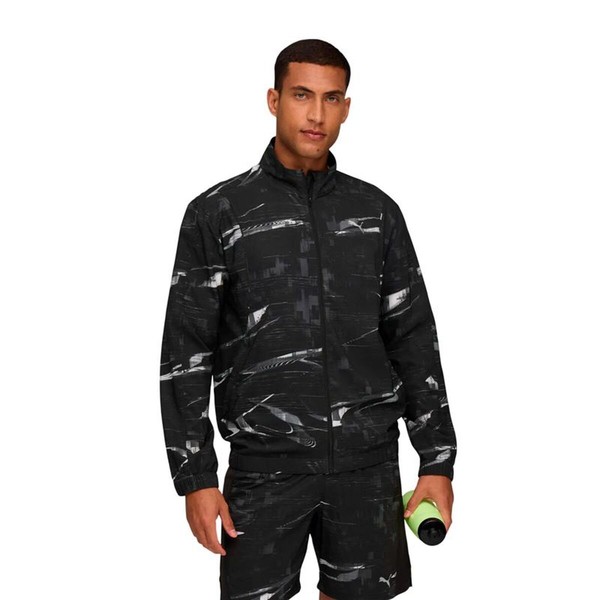 Men's Sports Jacket Puma M Run Velocity Aop
