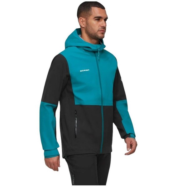 Men's Sports Jacket Mammut Linard Guide Hs Blue