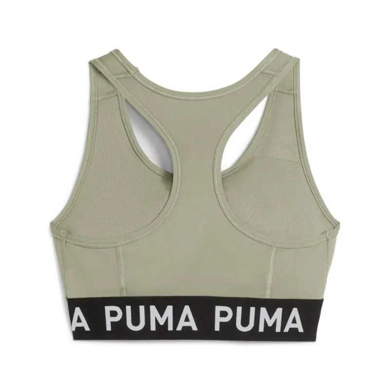 Sports Bra Puma 4Keeps Elastic Olive