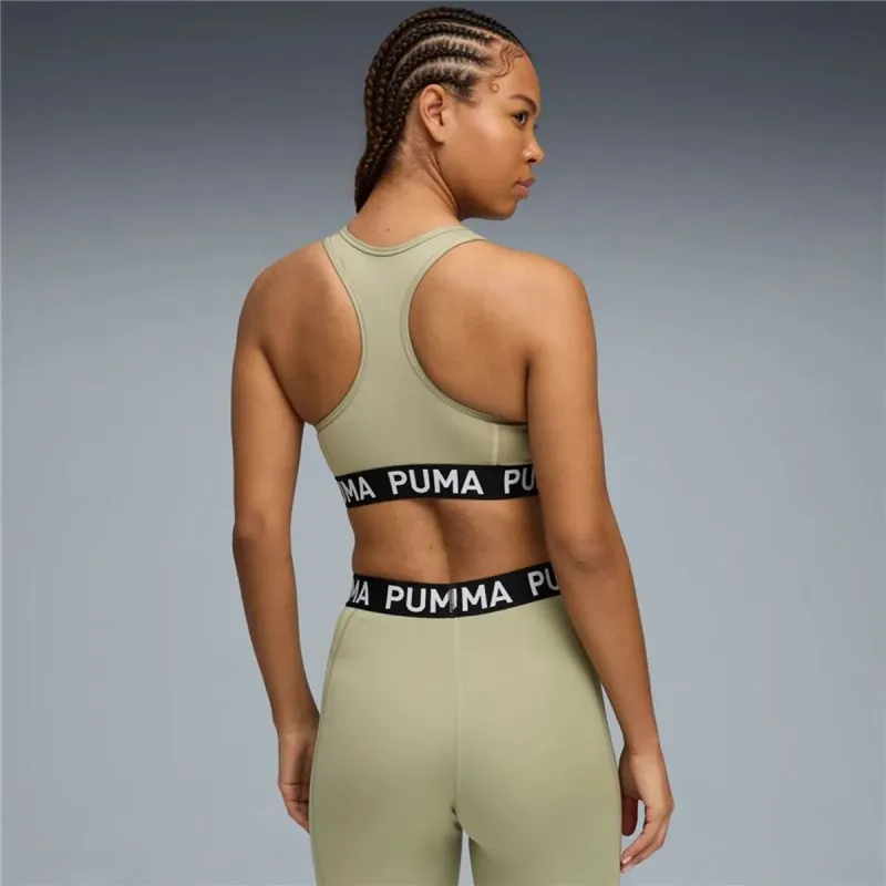 Sports Bra Puma 4Keeps Elastic Olive