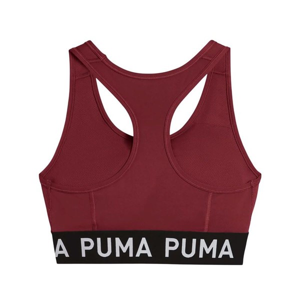 Sports Bra Puma 4Keeps Elastic Dark Red