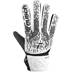 Перчатки вратаря Reusch Attrakt Solid Junior Белый взрослых