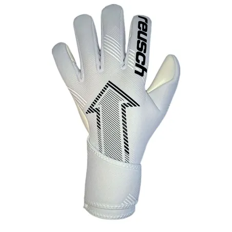 Перчатки вратаря Reusch Attrakt Fastgrip Silver Белый взрослых
