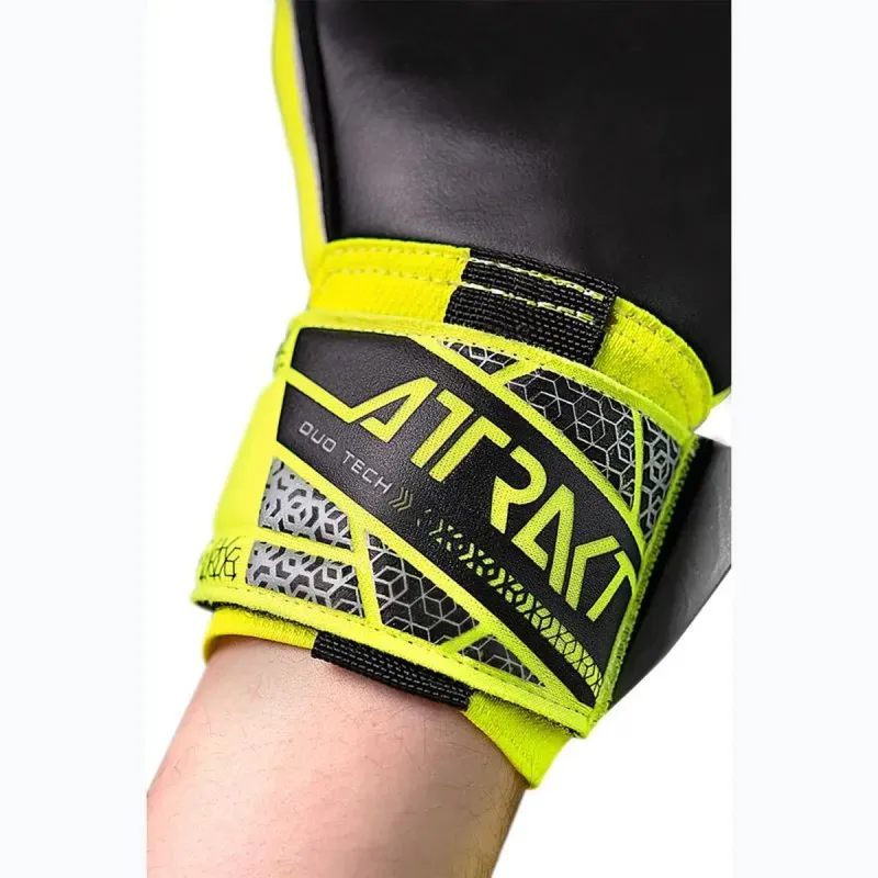 Goalkeeper Gloves Reusch Attrakt Duo safe Yellow Adults