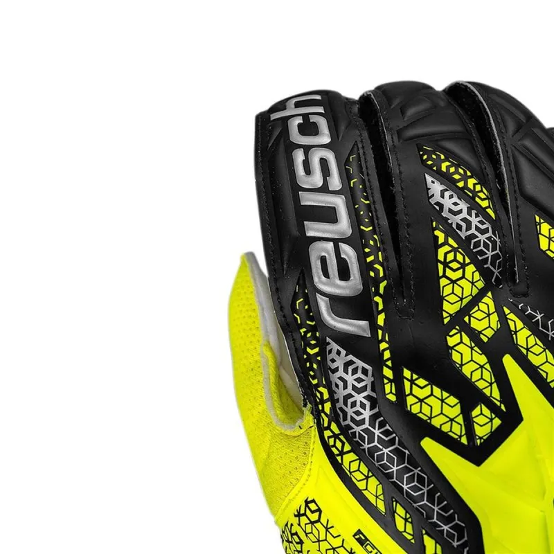 Перчатки вратаря Reusch Attrakt Solid safe Жёлтый взрослых