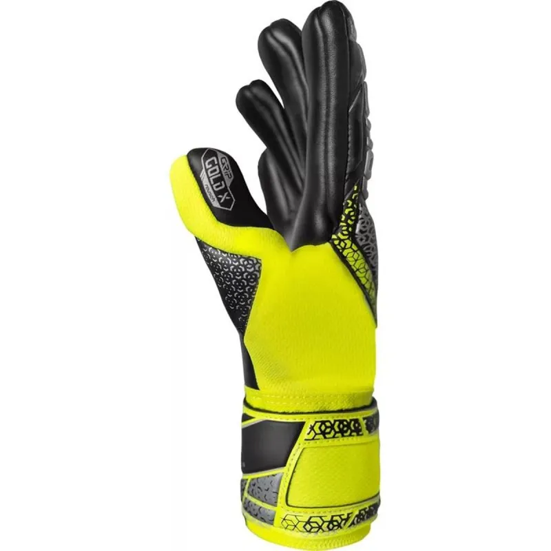 Goalkeeper Gloves Reusch Attrakt Gold X Nc Black Adults