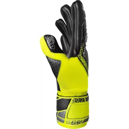 Goalkeeper Gloves Reusch Attrakt Gold X Nc Black Adults