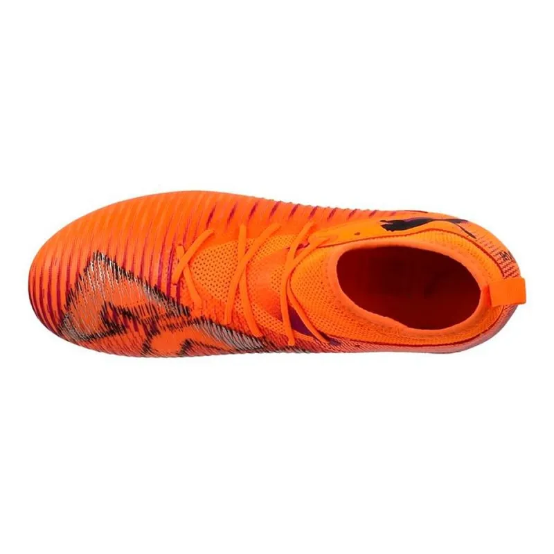 Детские футбольные бутсы Puma Future 8 Match Mg Heat Fire-
