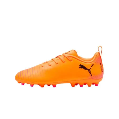 Детские футбольные бутсы Puma Future 8 Play Mg Heat Fire-