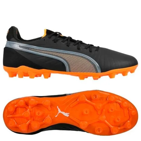 Взрослые футбольные бутсы Puma King Ultimate Mg Чёрный