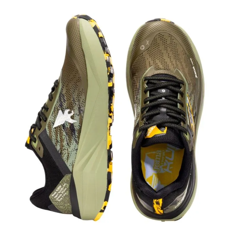 Мужские трейловые кроссовки (бег в горах) Joma Sport Kubor 2527 Оливковое масло