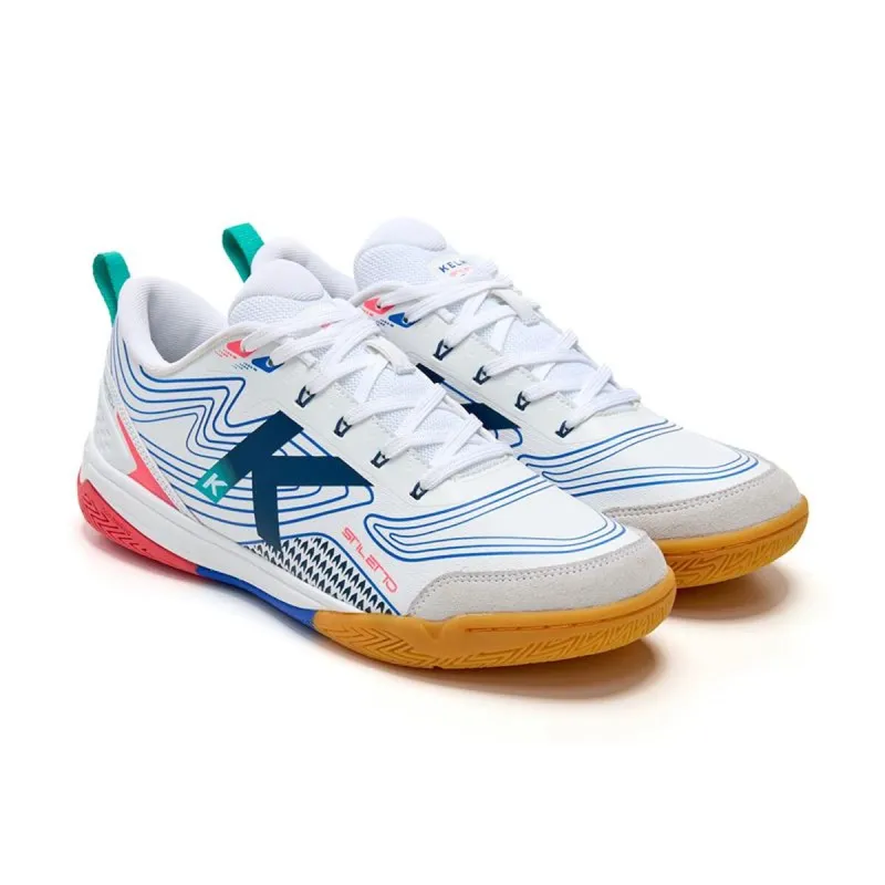 Adult's Indoor Football Shoes Kelme Stiletto White