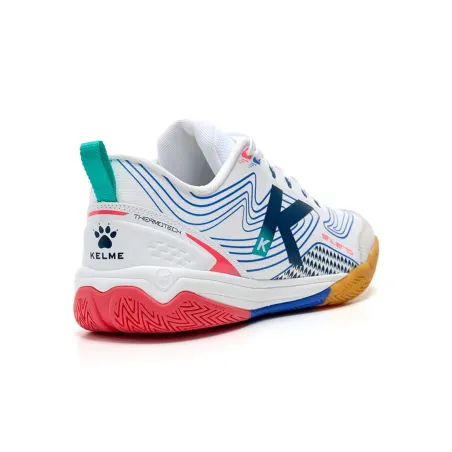 Adult's Indoor Football Shoes Kelme Stiletto White
