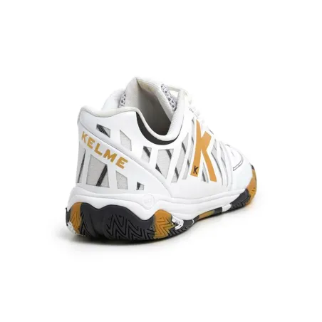 Adult's Indoor Football Shoes Kelme All In White