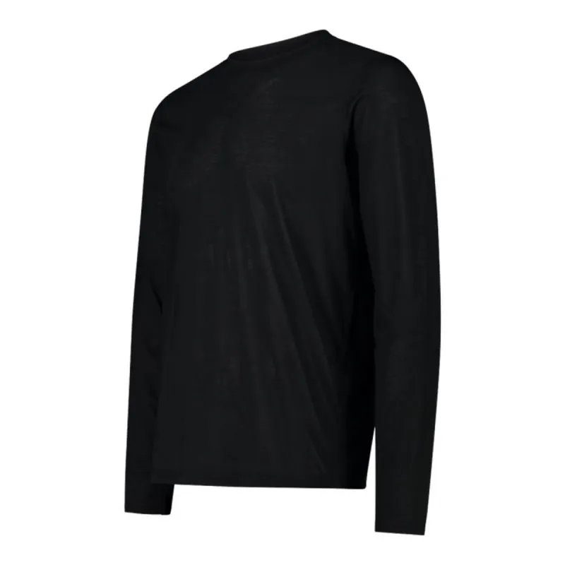 Men’s Long Sleeve T-Shirt Campagnolo Black