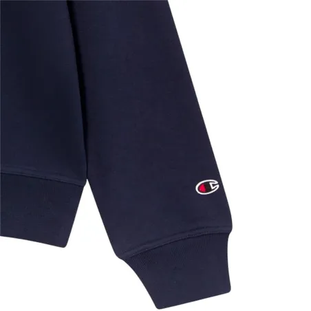 Men’s Sweatshirt without Hood Champion Icons Tonal Navy Blue