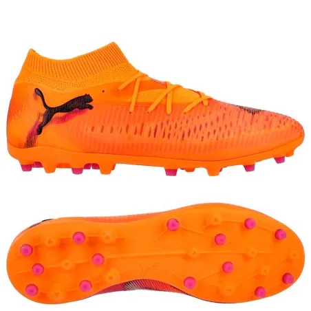 Взрослые футбольные бутсы Puma Future 8 Pro Mg Heat Fire Оранжевый