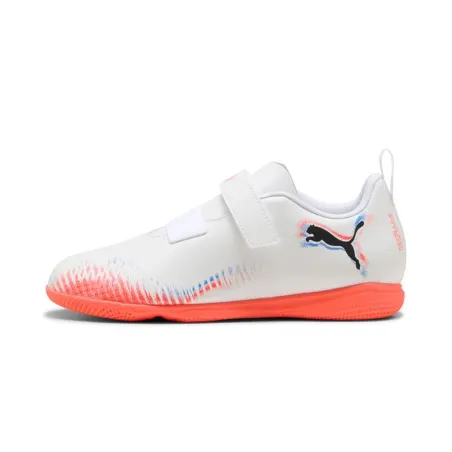 Children's Indoor Football Shoes Puma Future 8 Play V It White