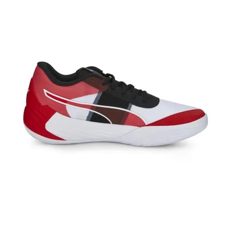Krepšinio sportbačiai suaugusiems Puma Fusion Nitro Team Balta