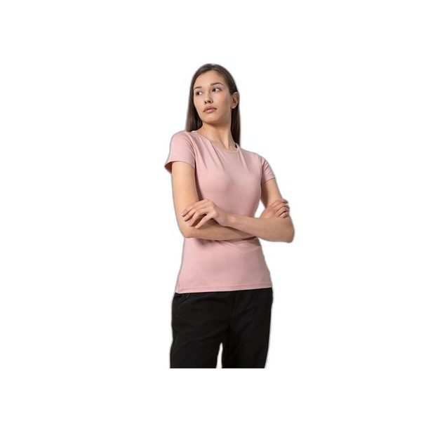 Short Sleeve T-Shirt 4F Fnk F194 Pink