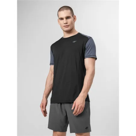 Men’s Short Sleeve T-Shirt 4F Black