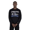 Men’s Sweatshirt without Hood Champion Authentic Athletic M Black