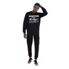 Men’s Sweatshirt without Hood Champion Authentic Athletic M Black