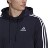 Men’s Hoodie Adidas Essentials 3 Bandas Dark blue