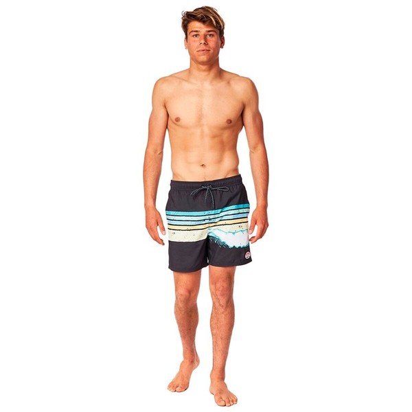 Vyriškos glaudės Rip Curl Framed Volley Juoda