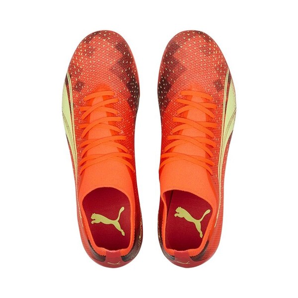 Взрослые футбольные бутсы Puma Ultra Match MG Оранжевый