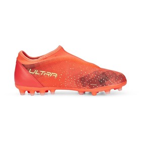 Детские футбольные бутсы Puma Ultra Match LL MG Оранжевый
