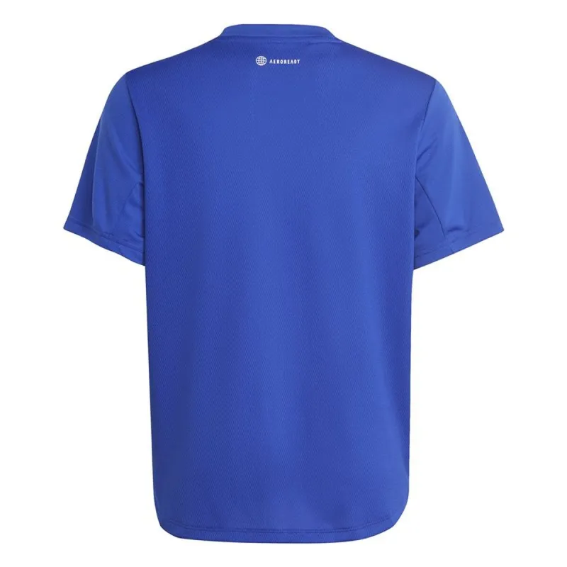 Krekls ar Īsām Piedurknēm Bērniem Adidas Aeroready Zils