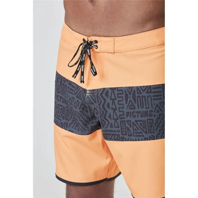 Men’s Bathing Costume Picture Andy 17 Light brown