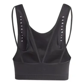 Sports Bra Adidas Aeroknit Light-Support Black