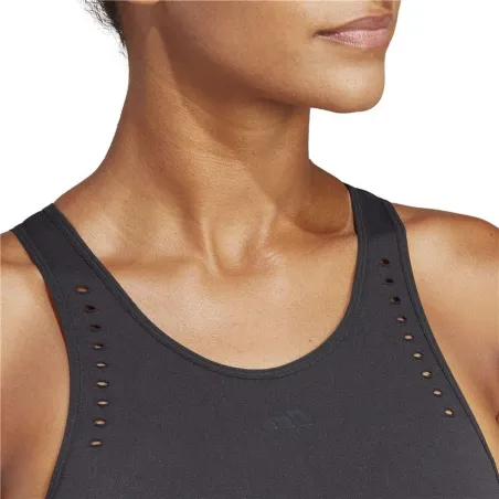 Sports Bra Adidas Aeroknit Light-Support Black