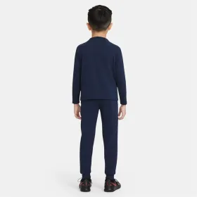 Tracksuit for Adults Nike Dark blue Children's Unisex