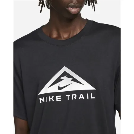 Lühikeste varrukatega T-särk, meeste Nike Must