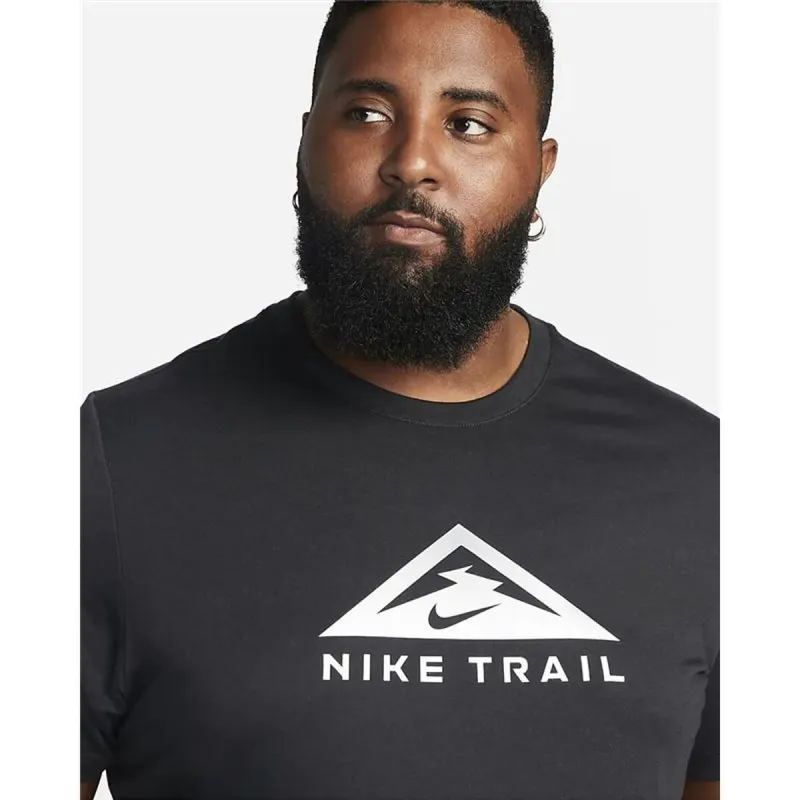 Lühikeste varrukatega T-särk, meeste Nike Must