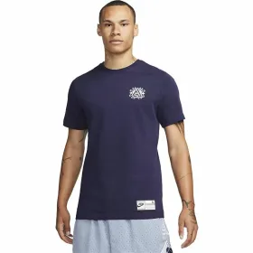 Basketbola T-krekls Nike Gianni Tumši zils