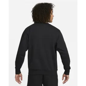 Men’s Sweatshirt without Hood Nike Standard Issue Black