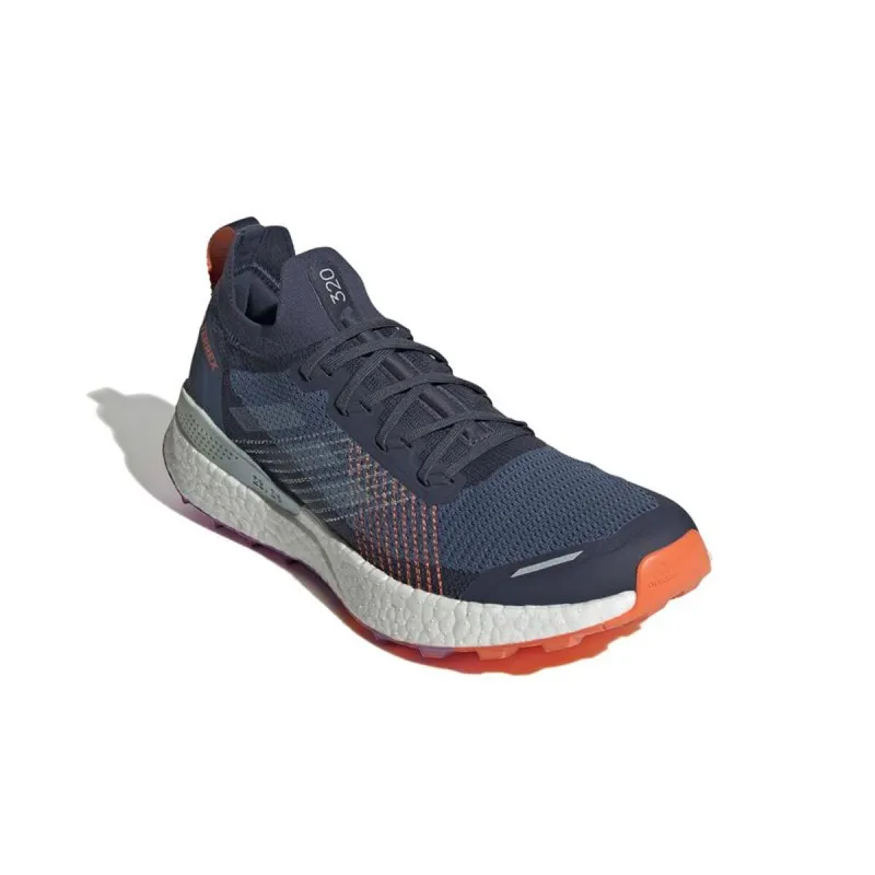 Мужские трейловые кроссовки (бег в горах) Adidas Terrex Two Ultra Prime Темно-синий