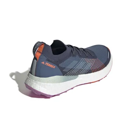 Мужские трейловые кроссовки (бег в горах) Adidas Terrex Two Ultra Prime Темно-синий