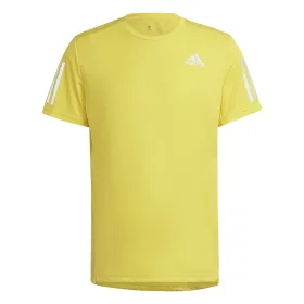 Men’s Short Sleeve T-Shirt Adidas Yellow
