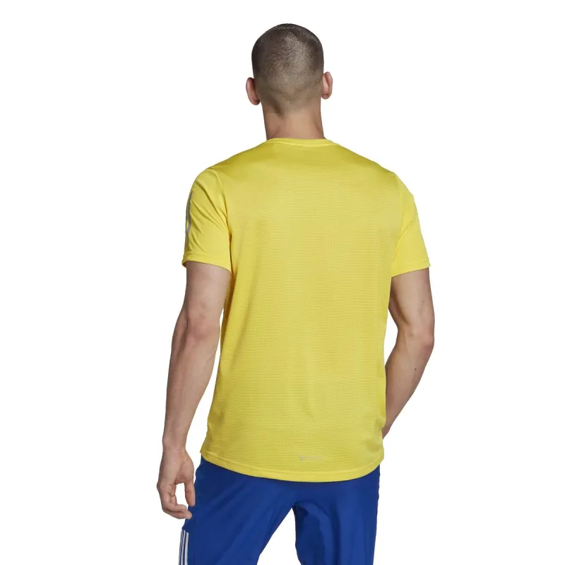 Men’s Short Sleeve T-Shirt Adidas Yellow